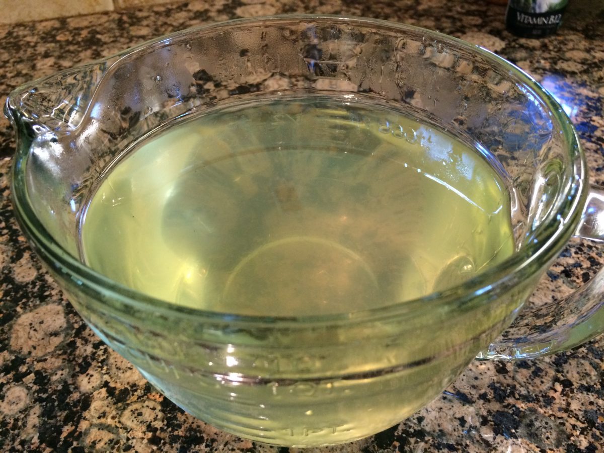 LemonBasil Simple Syrup The Cleansed Palate